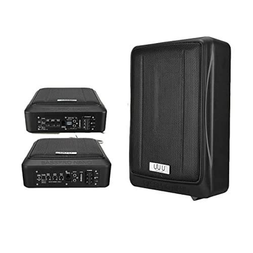 Amplifier Car Audio 900W 10 Inch Car Amplifier Subwoofer Car Audio Slim Under Seat Active Subwoofer Bass Speaker Car Subwoofers 