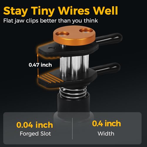 image for NOEVSBIG Helping Hands Clamp Metal, Adjustable Third Hand Soldering Ho