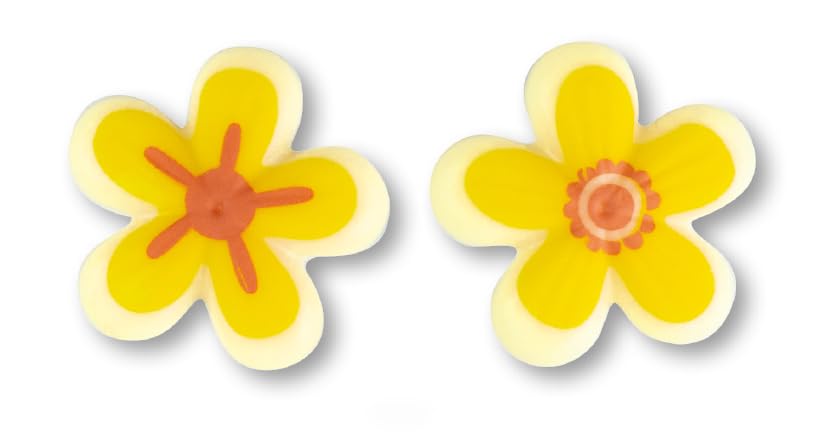 Chocolate flor de pascua 27x 27mm 96 unidades surtido