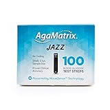 AgaMatrix 100 Piece Jazz Test Strip, 0.1 Pound