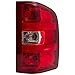 Replacement Passenger Tail Light Lens Compatible with 2007-2013 Silverado Pickup Truck 25958483