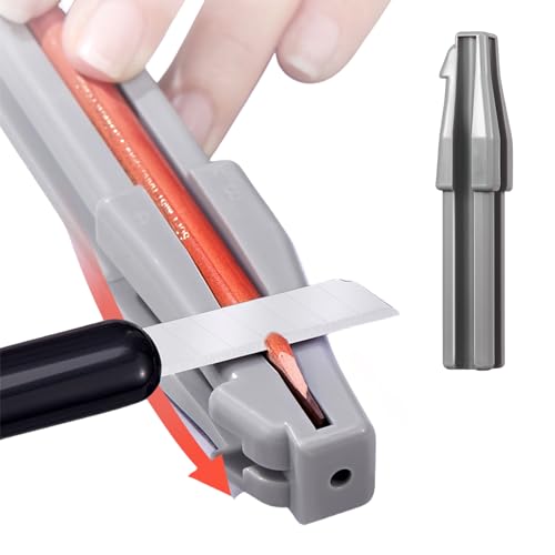 Herramienta sacapuntas de cejas | Lápiz moldeador para cejas | Herramienta cosmética para afilar lápices de cejas, maquillaje, para una aplicación precisa y