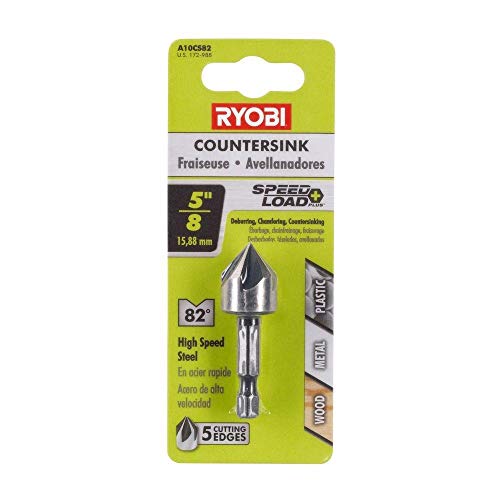 Ryobi A10CS82 5 8 in. High Speed Steel Countersink