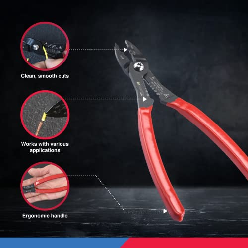 Neiko 4-in-1 Wire Service Tool Gripper Crimper Stripper Cutter 7