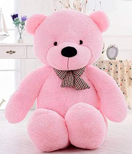 RSS SOFT TOYS Lovable/Huggable Teddy Bear for Girlfriend/Birthday Gift/Boy/Girl Pink 3 feet (90 cm) Pink