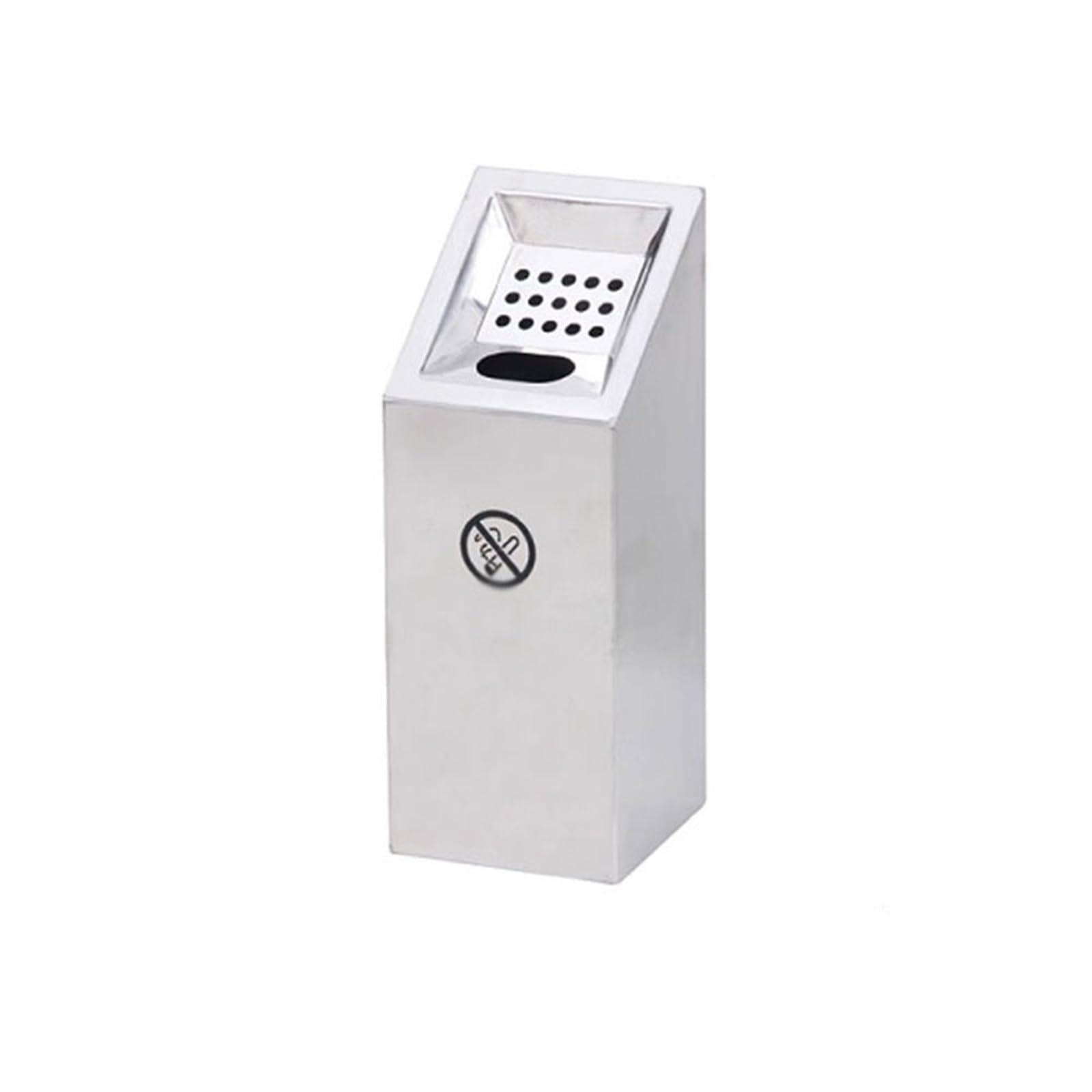 Stand ashtray Wall Mounted Ashtray Removable Steel Ash Bin for Outside Pub Garden Pillar