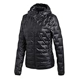 Langärmelig adidas Damen Jacke W Light Down Ho, Negro, 40, CY8770