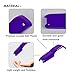 CheroCar JL JT Engine Hood Hinge Cover Decoration Cover Stickers Exterior Accessories for Jeep Wrangler JL 2018-2025 & 2020-2025 Jeep Gladiator JT,Purple