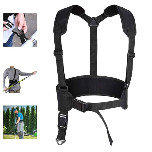 Nettoyeur à pression sans fatigue grâce au harnais de support double sangle réglable - 8