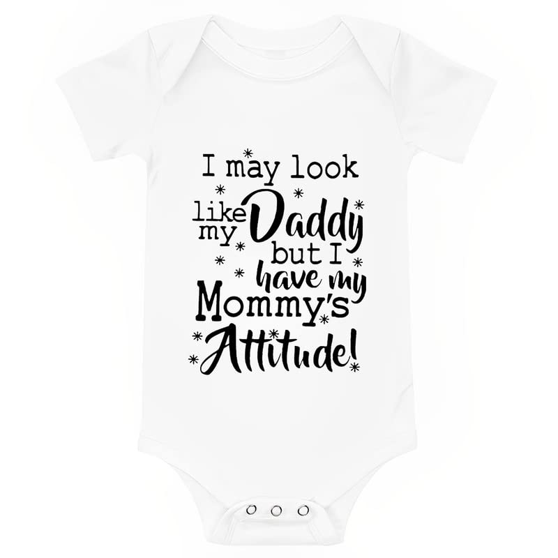 Image of Viuluti Loveliness Dad's Little Dude 2030 Clever USA Baby Boy Girls Onesie Bodysuits Outfits Arts Crafts