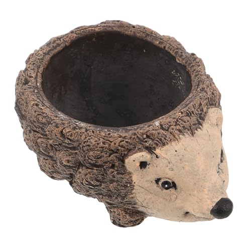 Pot pour succulentes stable en ciment contre le basculement - 2