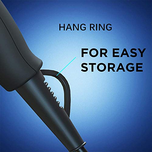 Wazor Professional Ionic Hair Dryer With Diffuser, Infrared Salon Grade Blow Dryer With Comb Attachment, 1875W Powerful Quiet Hair Blow Dryer, Tourmaline Ceramic Hairdryer With Nozzle, Black #TOP7