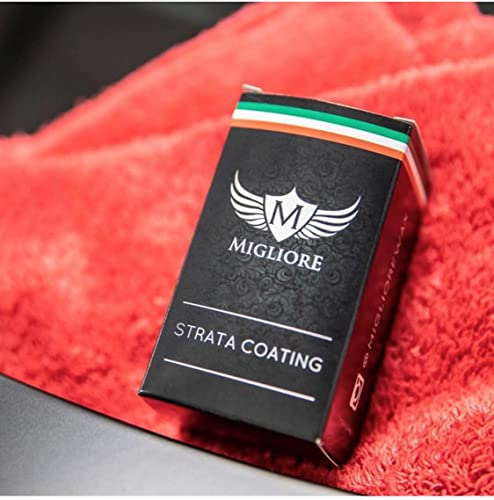 Migliore Strata Coating: High Gloss Sio2 Pro Ceramic Coating & Car Sealant │ 1-2 Years Of Protection │ Apply After Car Wash Clay Bar Buffer Polisher │ Auto Marine Boat Motorcycle #TOP4