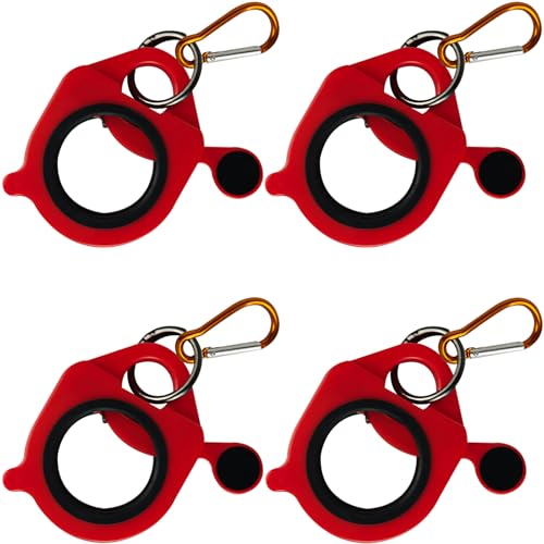 Serre-câbles réutilisable rouge pour ceinture outils efficace