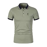 Coupe classique et style sportif et décontracté - Polo intemporel avec col renforcé, boutonnière pratique et fente latérale à l'ourlet.