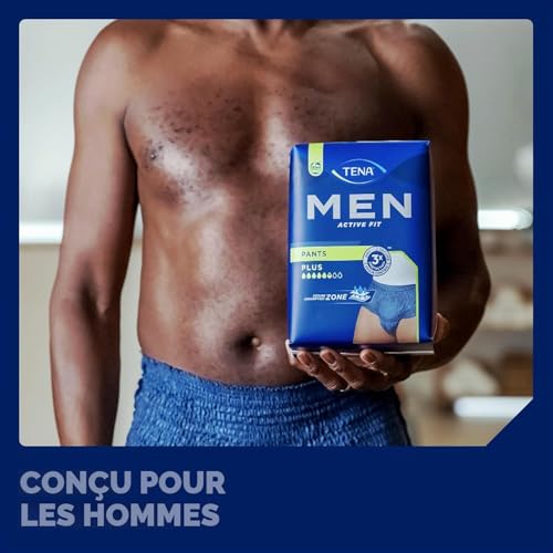 TENA Men Active Fit Sous-vêtements Absorbants Jetables - Taille S/M x36 – vue 2