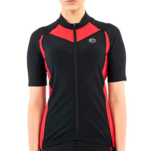 SILIK Short Sleeve Bicycle Jersey for Women Reflective Breathable Cycling Bike T Shirts