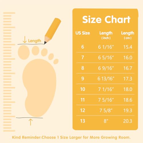 WILLPORT Toddler Rain Boots,Waterproof Kids Rain Boots with Easy-on Handles for Boys and Girls4