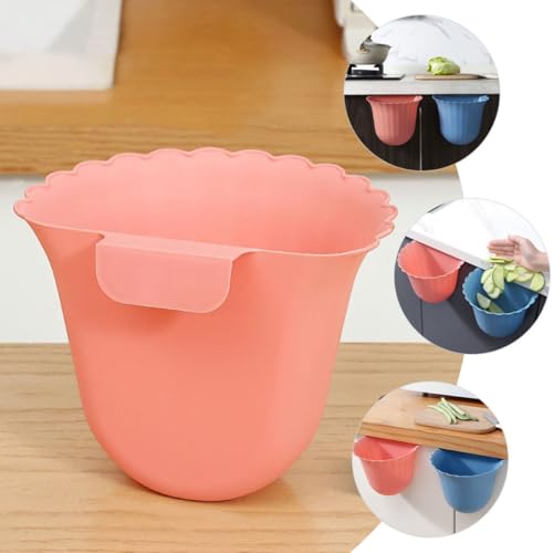 Set de 6 botes de basura colgantes para pared miniatura 5