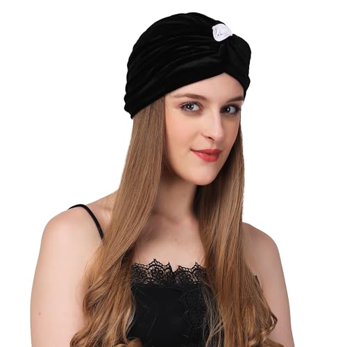 Image of Woolen Caps /Hat for Women & Mens | Printed Soft Knot Woollen Knitted Warm Head Wrap Ear Winter Woolen Beanie | Inside Thick Soft Slouch & Keeps You Warm