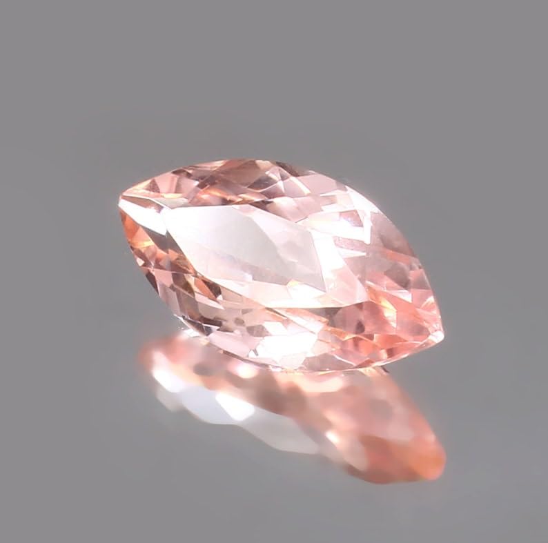 Saphir Padparadscha naturel marquise GH_FAC_00019 pour création bijoux
