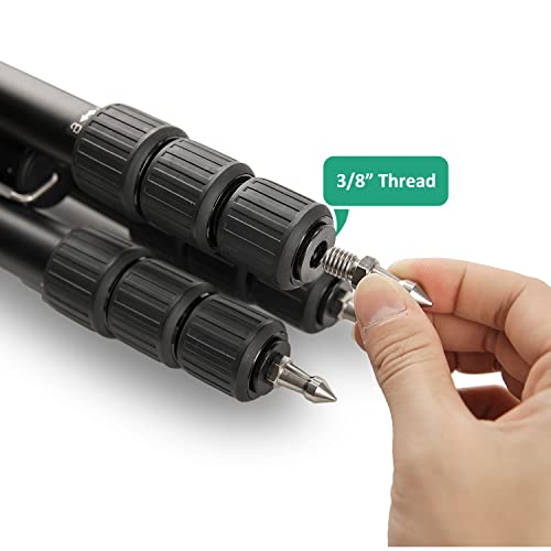 Rigych 3/8-16 Piedini in Gomma per Treppiede, 6