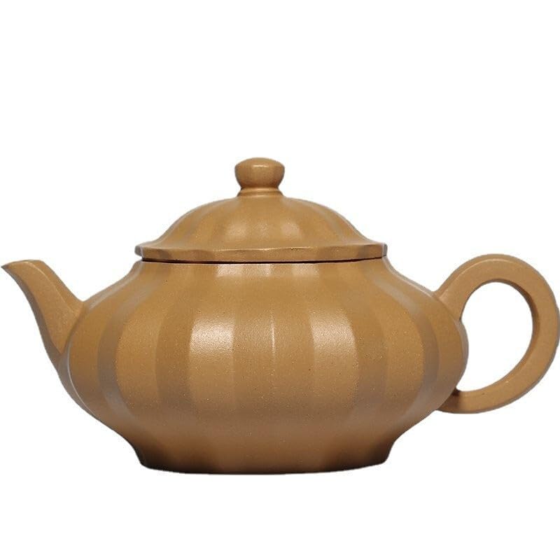 Theiere Théières rétro en argile violette de 250ml, Pot de pétale de fleur fait à la main, Section de minerai brut, bouilloire de boue, service à thé chinois Zisha, verres cadeau Théières