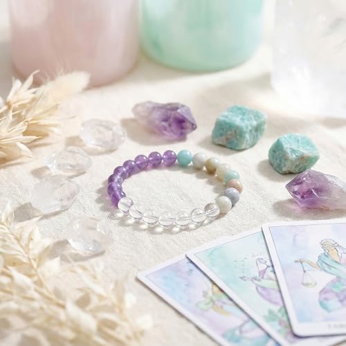 Bivei Emotionale Heilung Kristall Perlenarmband – Ansicht 2