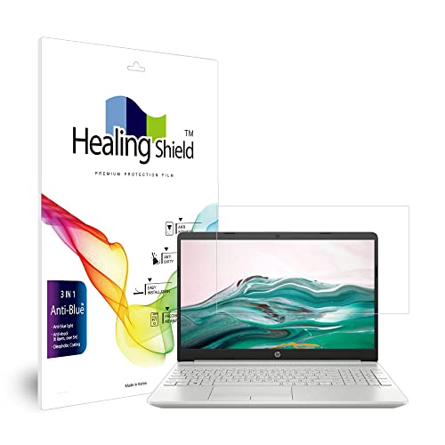 Muellery Healingshield �X�L���V�[���t���ی�t�B���� Screen Protector Eye Protection Anti UV Blue Ray Film Compatible with HP 15s-du PHAB1620_l