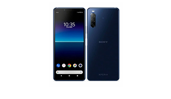 Amazon | Xperia 10 II 64GB A001SO ブルー SIMロック解除済みBLUE