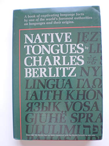 Native Tongues 0448123363 Book Cover
