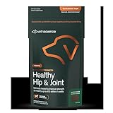 VetriScience GlycoFlex Ultimate Strength Healthy Hip & Joint Glucosamine Supplements for Dogs, with MSM, Chondroitin & Green-Lipped Mussel, Soft Chews, Bacon, 120 Count - New Look