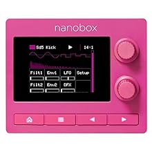 Drum Synth with Touch Screen Variable Step Size USB-C Connectivity 64-step Sequencer Mini TRS MIDI I/O