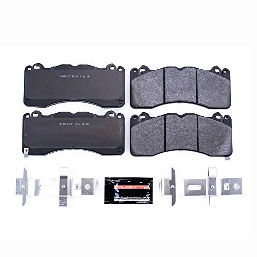 Image of PowerStop Front Stage-2 Brake Pads for Ford Mustang 2015-23 - Track Day High Performance Brake Pads, PST-1792
