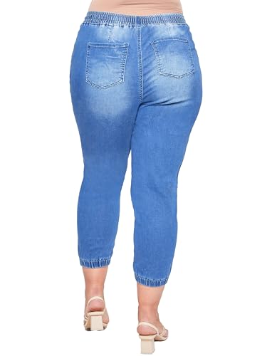 YMI Womens Jeans Women's Plus Loungewear Jogger3