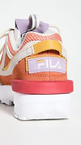 Fila Women's Disruptor II Sneakers, Cadmium Orange/Banana/Crocus, 7.5 Medium US | Image 2