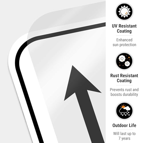 Image of Package Delivery Sign, Delivery Instructions All Package To Side Door Sign, 12x18 Inches, Rust Free .063 Aluminum, Fade Resistant, Made in USA