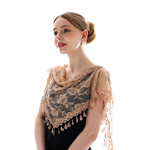 Voile voile femme LMVERNA écharpe légère et fluide accessoire de mode pour cheveux