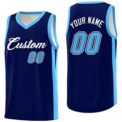 KXK Personalized Your Own Basketball Jersey Sports Shirt Printed Custom Team Name Number Logo for Men Youth