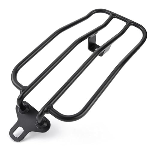 Support de rangement bagages de précision pour Kawasaki Eliminator 500 finition noire satinée