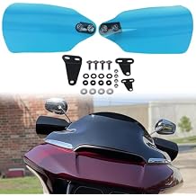 Handguards Protection Shield Compatible with Softail Standard FXST/Low Rider ST 117 FXLRST/Softail Deluxe FLDE/Heritage Classic 114 FLHCS Motorcycle Handle Hand Shields Cover 2007-2024
