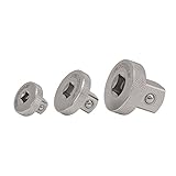 OEMTOOLS 22535 Low Profile Adapter Set, 3 Piece Set, Converts Ratchet Sizes, 1/2', 1/4', and 3/8' Drive Socket Adapter Set, Designed to Fit Tight Spaces