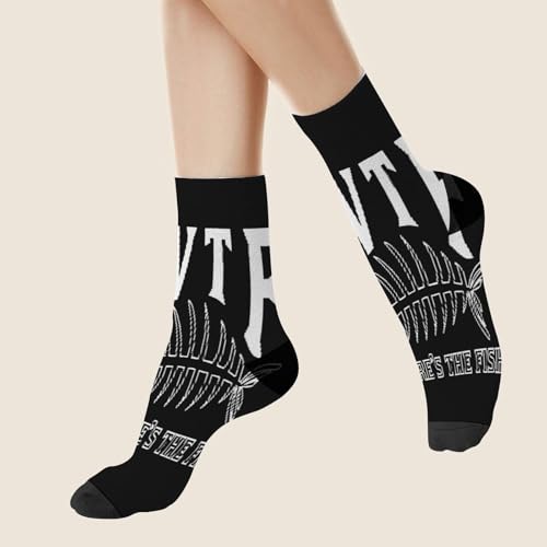 WTFF WHERE'S THE FISHH Socks For Son4