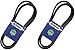 2 Pack Stens 265-761 OEM Replacement Belt Fits Craftsman 47846