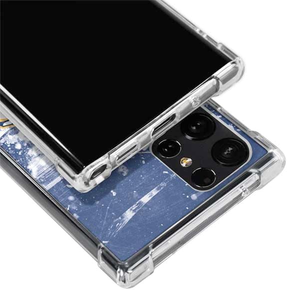 Skinit Clear Phone Case Compatible with Galaxy S24 Ultra - Officially Licensed NHL Nashville Predators Frozen Design