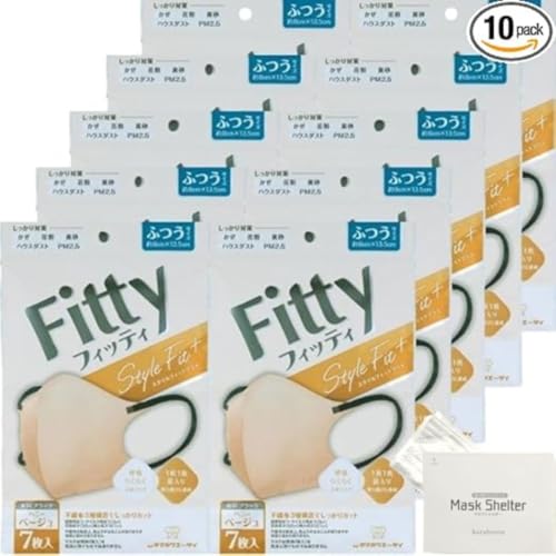 kurahooon 10�܃Z�b�g �t�B�b�e�B �X�^�C���t�B�b�g�v���X ���� �n�j�[�x�[�W�� �ӂ� 7���� Fitty kurahooon �}�X�N�P�[�X�t��