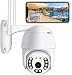 Produktbild Überwachungskamera Aussen WLAN Kamera Outdoor Ptz IP Dome Kamera 1080P Zwei Wege Audio IR-Nachtsich, IP66 wasserfest, Bewegungserkennung, Fernzugriff, Pan & Tilt