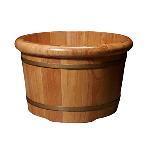 Spa de pies barril de madera grande para baño de pies