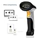 BLUEHRESY USB 1d Laser Wireless Automatic Barcode Scanner Bluetooth Barcode Reader 60 m Distance Compatible for Ipad, iPhone, Android Devices, Mac, Tablet, PC Support Keyboard Entry