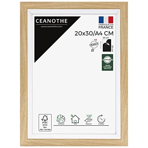 Ceanothe Cadre Photo Brut et Blanc Cover